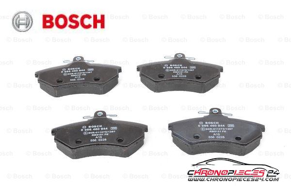 Achat de BOSCH 0 986 460 944 Kit de plaquettes de frein, frein à disque pas chères