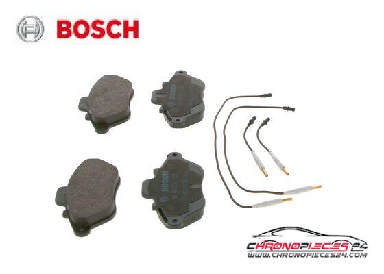 Achat de BOSCH 0 986 460 950 Kit de plaquettes de frein, frein à disque pas chères