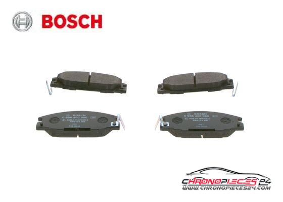 Achat de BOSCH 0 986 460 960 Kit de plaquettes de frein, frein à disque pas chères