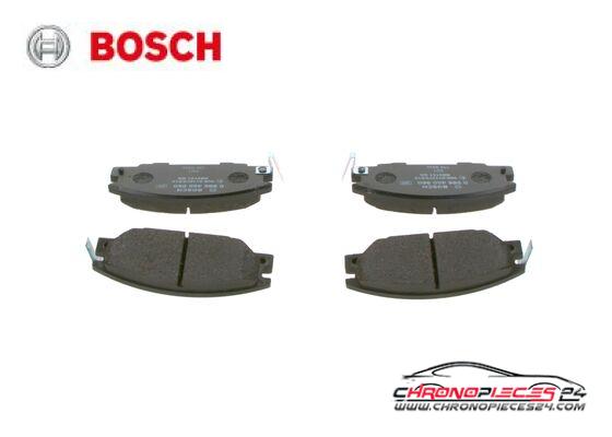 Achat de BOSCH 0 986 460 960 Kit de plaquettes de frein, frein à disque pas chères