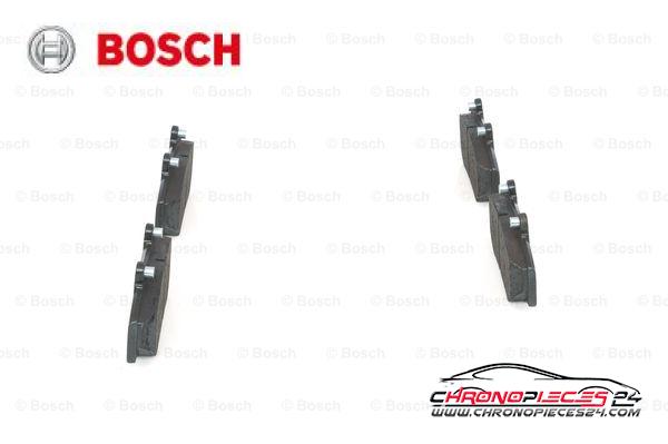 Achat de BOSCH 0 986 460 961 Kit de plaquettes de frein, frein à disque pas chères