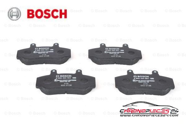 Achat de BOSCH 0 986 460 961 Kit de plaquettes de frein, frein à disque pas chères