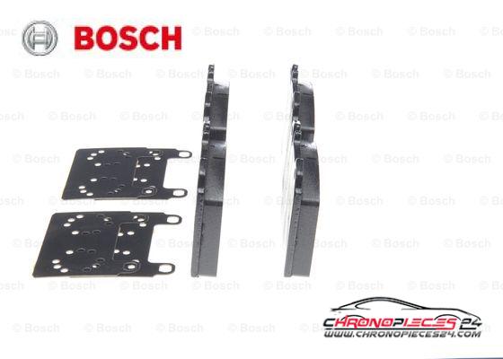 Achat de BOSCH 0 986 460 966 Kit de plaquettes de frein, frein à disque pas chères