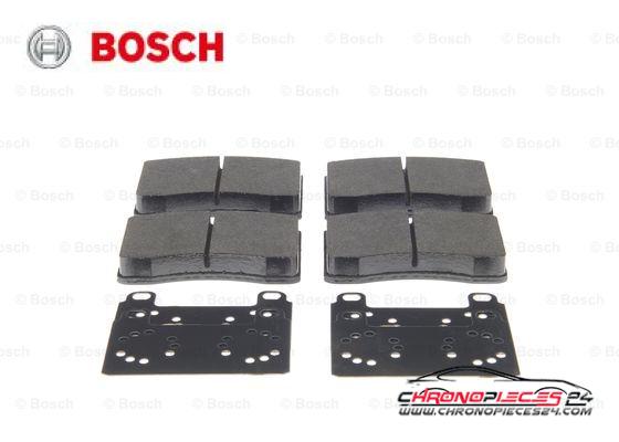 Achat de BOSCH 0 986 460 966 Kit de plaquettes de frein, frein à disque pas chères