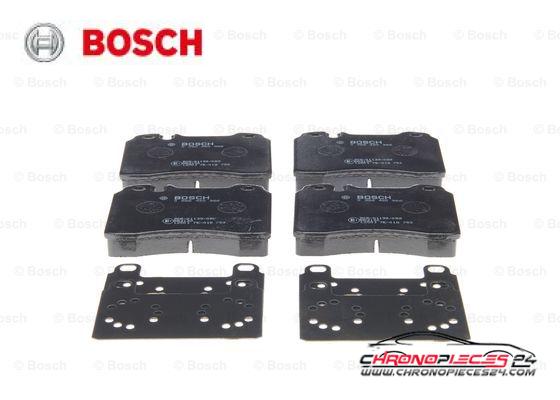 Achat de BOSCH 0 986 460 966 Kit de plaquettes de frein, frein à disque pas chères