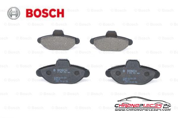 Achat de BOSCH 0 986 460 968 Kit de plaquettes de frein, frein à disque pas chères