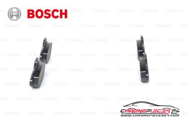 Achat de BOSCH 0 986 460 968 Kit de plaquettes de frein, frein à disque pas chères