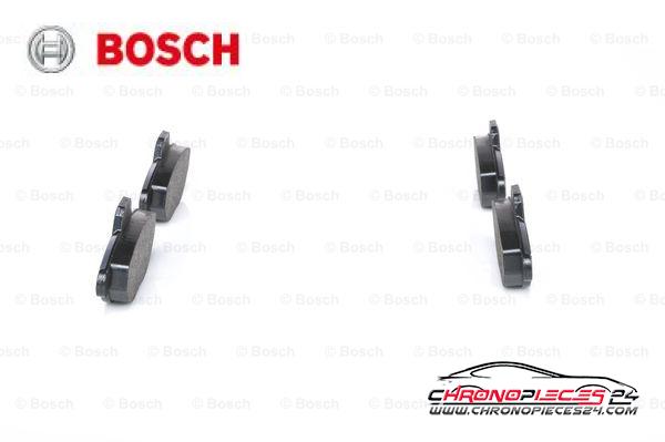 Achat de BOSCH 0 986 460 968 Kit de plaquettes de frein, frein à disque pas chères