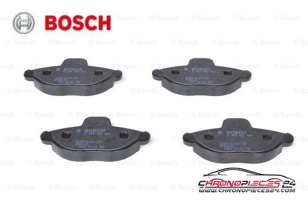 Achat de BOSCH 0 986 460 968 Kit de plaquettes de frein, frein à disque pas chères