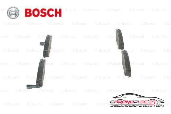 Achat de BOSCH 0 986 460 972 Kit de plaquettes de frein, frein à disque pas chères