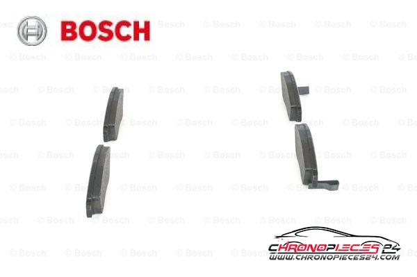 Achat de BOSCH 0 986 460 972 Kit de plaquettes de frein, frein à disque pas chères