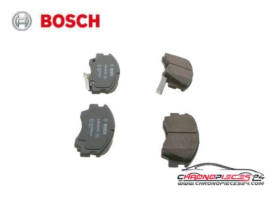 Achat de BOSCH 0 986 460 978 Kit de plaquettes de frein, frein à disque pas chères