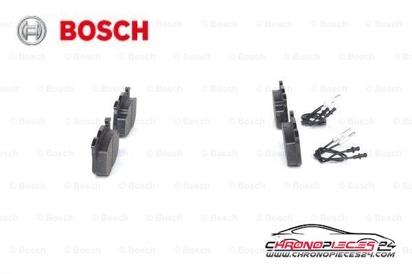 Achat de BOSCH 0 986 460 983 Kit de plaquettes de frein, frein à disque pas chères