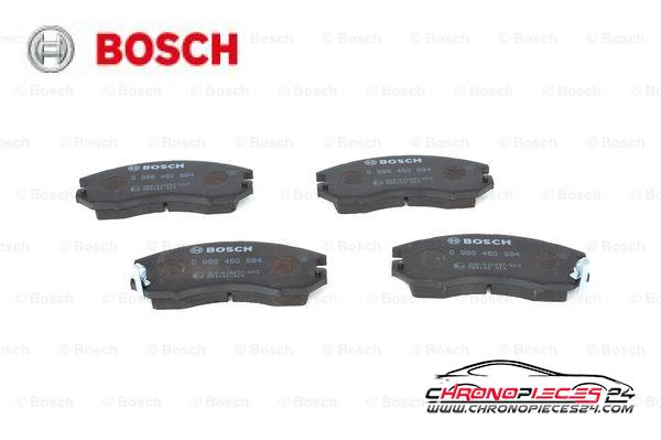 Achat de BOSCH 0 986 460 984 Kit de plaquettes de frein, frein à disque pas chères