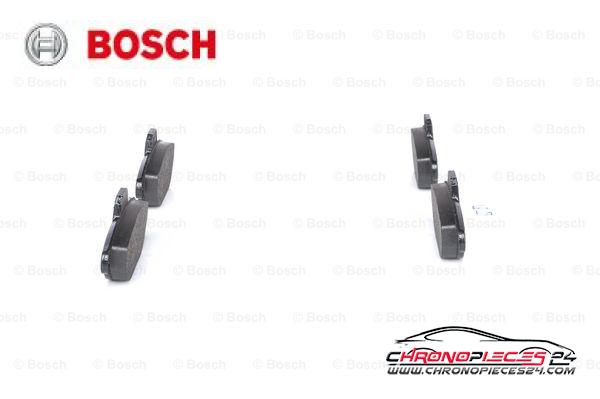 Achat de BOSCH 0 986 461 119 Kit de plaquettes de frein, frein à disque pas chères