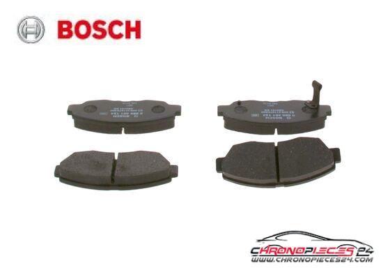 Achat de BOSCH 0 986 461 124 Kit de plaquettes de frein, frein à disque pas chères