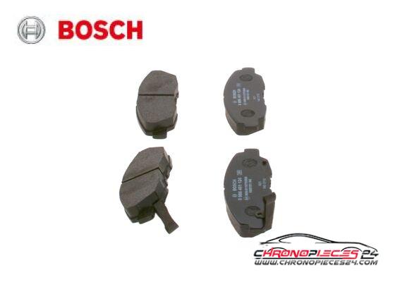 Achat de BOSCH 0 986 461 124 Kit de plaquettes de frein, frein à disque pas chères