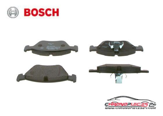 Achat de BOSCH 0 986 461 129 Kit de plaquettes de frein, frein à disque pas chères