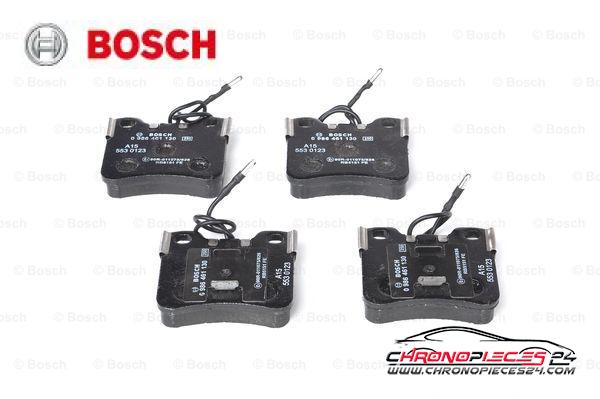 Achat de BOSCH 0 986 461 130 Kit de plaquettes de frein, frein à disque pas chères