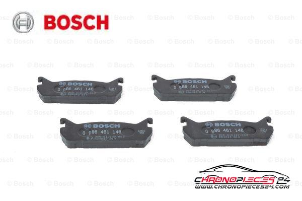 Achat de BOSCH 0 986 461 146 Kit de plaquettes de frein, frein à disque pas chères