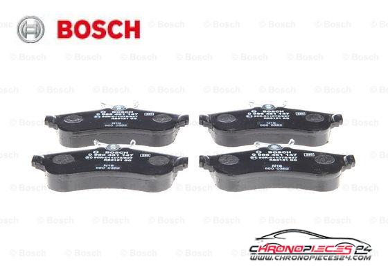 Achat de BOSCH 0 986 461 147 Kit de plaquettes de frein, frein à disque pas chères