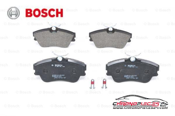 Achat de BOSCH 0 986 461 753 Kit de plaquettes de frein, frein à disque pas chères