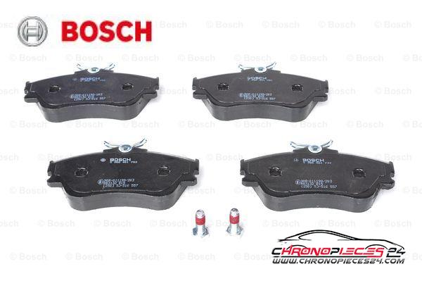 Achat de BOSCH 0 986 461 753 Kit de plaquettes de frein, frein à disque pas chères