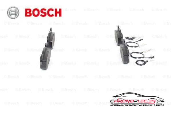 Achat de BOSCH 0 986 461 763 Kit de plaquettes de frein, frein à disque pas chères