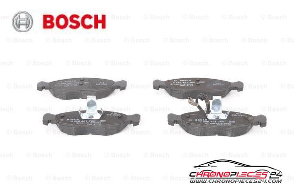 Achat de BOSCH 0 986 461 764 Kit de plaquettes de frein, frein à disque pas chères