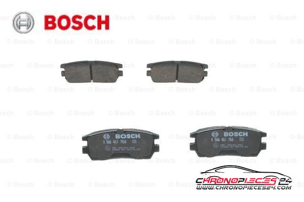 Achat de BOSCH 0 986 461 768 Kit de plaquettes de frein, frein à disque pas chères