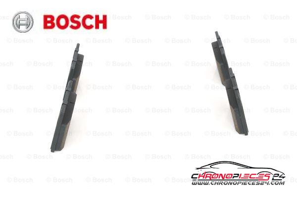 Achat de BOSCH 0 986 462 001 Kit de plaquettes de frein, frein à disque pas chères