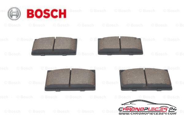 Achat de BOSCH 0 986 462 001 Kit de plaquettes de frein, frein à disque pas chères