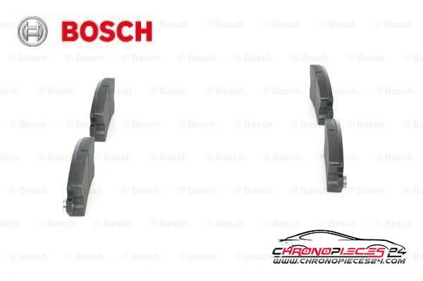 Achat de BOSCH 0 986 463 490 Kit de plaquettes de frein, frein à disque pas chères