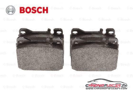 Achat de BOSCH 0 986 463 921 Kit de plaquettes de frein, frein à disque pas chères