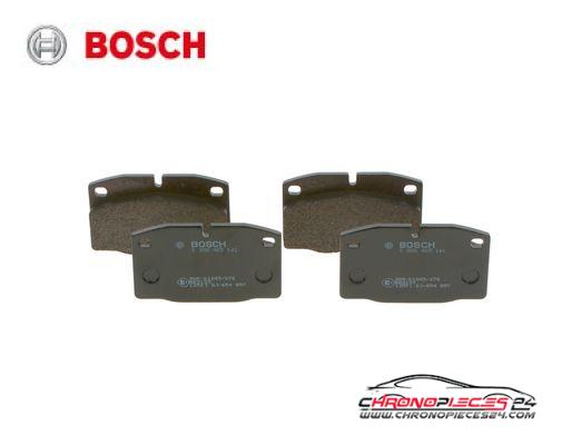 Achat de BOSCH 0 986 465 141 Kit de plaquettes de frein, frein à disque pas chères