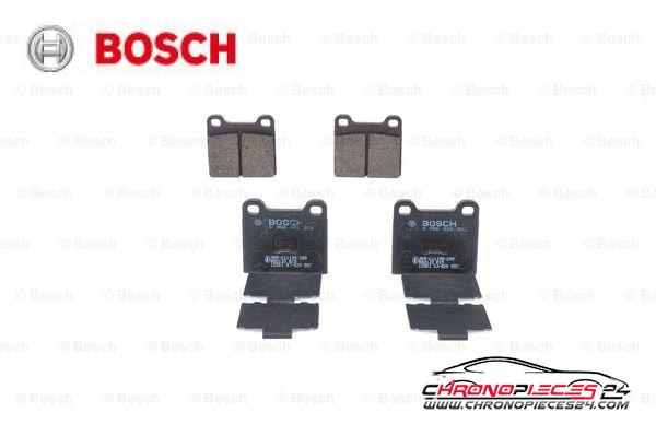 Achat de BOSCH 0 986 466 302 Kit de plaquettes de frein, frein à disque pas chères