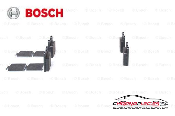 Achat de BOSCH 0 986 466 302 Kit de plaquettes de frein, frein à disque pas chères