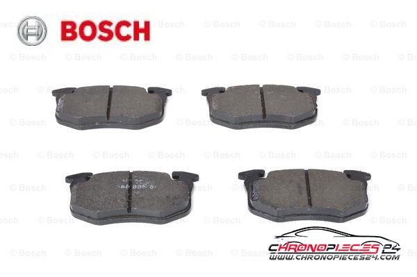 Achat de BOSCH 0 986 466 346 Kit de plaquettes de frein, frein à disque pas chères