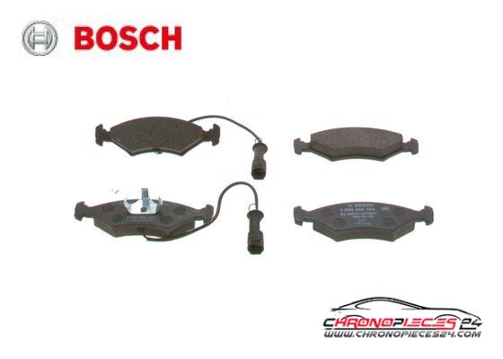 Achat de BOSCH 0 986 466 403 Kit de plaquettes de frein, frein à disque pas chères