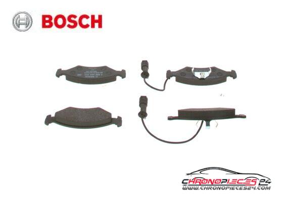 Achat de BOSCH 0 986 466 403 Kit de plaquettes de frein, frein à disque pas chères