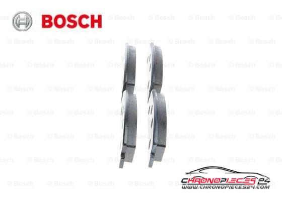 Achat de BOSCH 0 986 466 601 Kit de plaquettes de frein, frein à disque pas chères