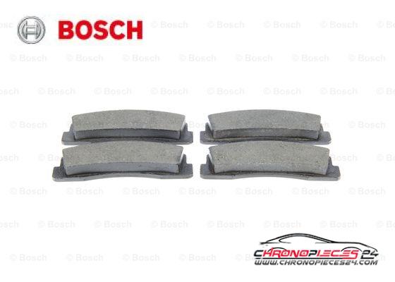 Achat de BOSCH 0 986 466 601 Kit de plaquettes de frein, frein à disque pas chères