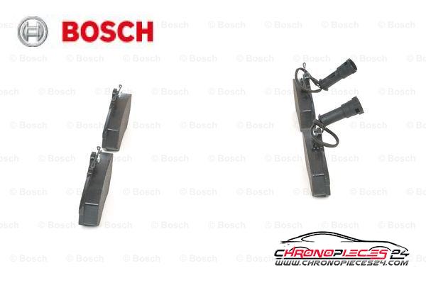 Achat de BOSCH 0 986 466 693 Kit de plaquettes de frein, frein à disque pas chères