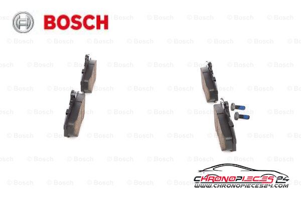 Achat de BOSCH 0 986 466 700 Kit de plaquettes de frein, frein à disque pas chères