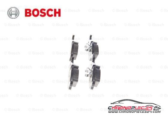 Achat de BOSCH 0 986 466 751 Kit de plaquettes de frein, frein à disque pas chères