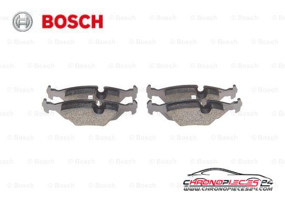 Achat de BOSCH 0 986 466 751 Kit de plaquettes de frein, frein à disque pas chères