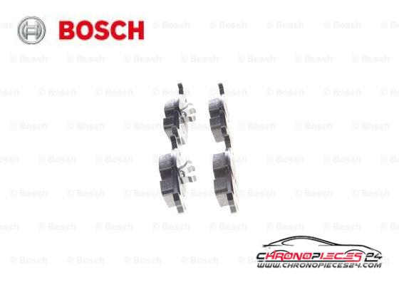 Achat de BOSCH 0 986 466 751 Kit de plaquettes de frein, frein à disque pas chères