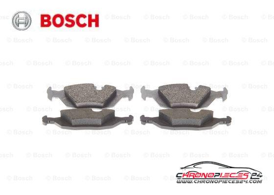 Achat de BOSCH 0 986 466 751 Kit de plaquettes de frein, frein à disque pas chères