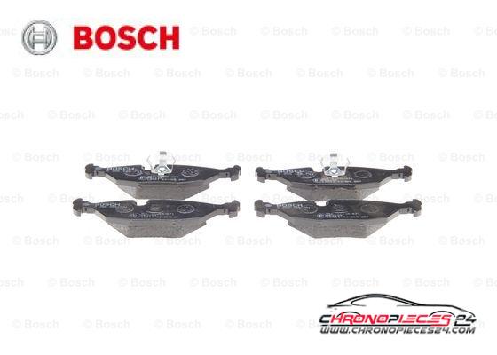 Achat de BOSCH 0 986 466 751 Kit de plaquettes de frein, frein à disque pas chères