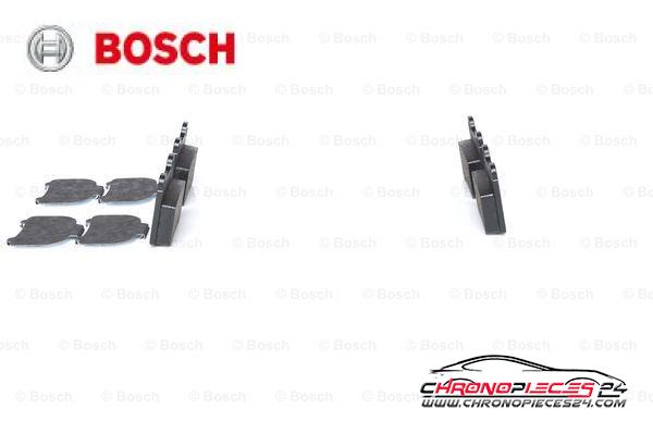 Achat de BOSCH 0 986 466 871 Kit de plaquettes de frein, frein à disque pas chères